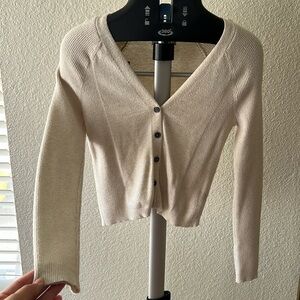 American eagle cropped cardigan